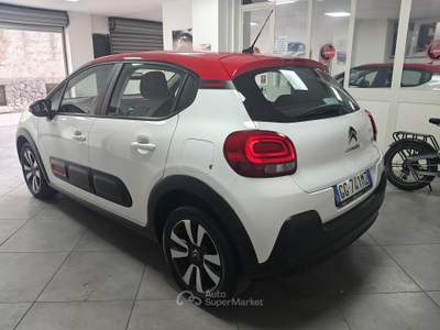 Citroen C3 PureTech 83 S&S Shine Pack NAVI-RETRO Bianco usata Striano