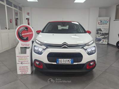 Citroen C3 PureTech 83 S&S Shine Pack NAVI-RETRO Bianco usata Striano