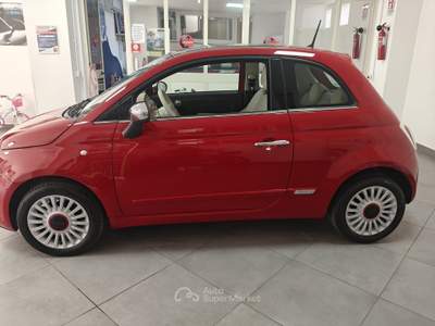 Fiat 500 1.2 69cv Lounge Rosso usata Striano