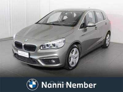 BMW Serie 2 218d 218 d Active Tourer xdrive auto Argento usata Brescia