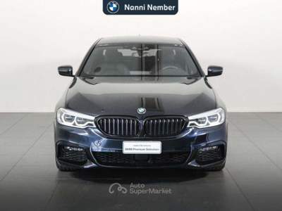 BMW Serie 5 520d 520 d Msport auto Nero usata Brescia
