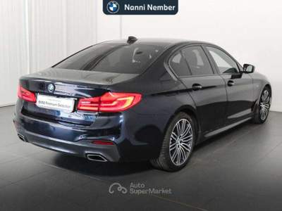 BMW Serie 5 520d 520 d Msport auto Nero usata Brescia