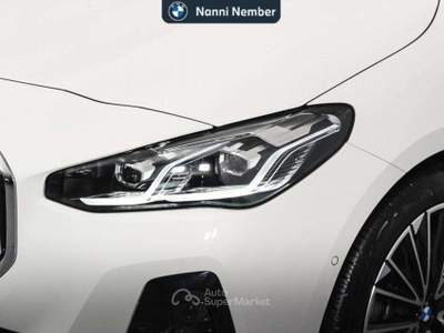 BMW Serie 2 218d 218 d Active Tourer Msport auto Bianco usata Brescia