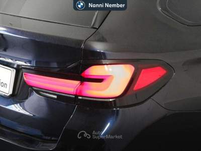 BMW Serie 5 530d 530 d Touring mhev 48V xdrive Business auto Nero usata Brescia