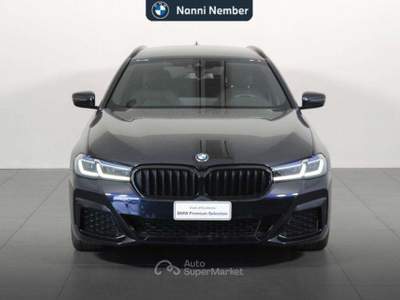 BMW Serie 5 530d 530 d Touring mhev 48V xdrive Business auto Nero usata Brescia