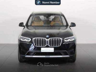BMW X3 X3 xdrive20i mhev 48V auto Nero usata Brescia