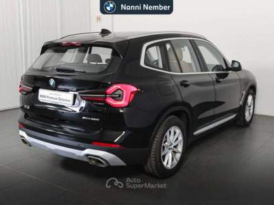 BMW X3 X3 xdrive20i mhev 48V auto Nero usata Brescia