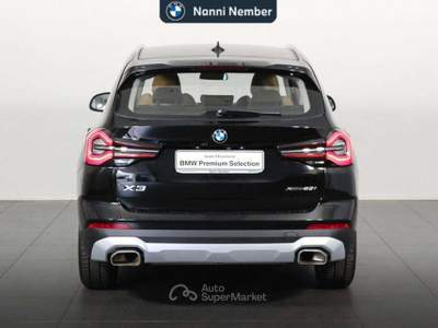 BMW X3 X3 xdrive20i mhev 48V auto Nero usata Brescia