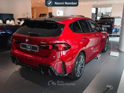 BMW Serie 1 120d 120 d 48V MSport Pro auto Rosso usata Brescia