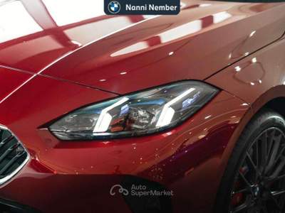 BMW Serie 1 120d 120 d 48V MSport Pro auto Rosso usata Brescia