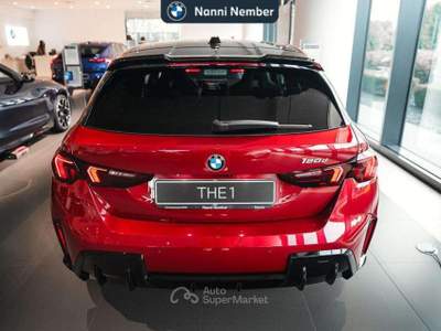 BMW Serie 1 120d 120 d 48V MSport Pro auto Rosso usata Brescia