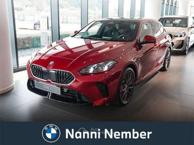 BMW Serie 1 120d 120 d 48V MSport Pro auto Rosso usata Brescia