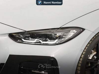 BMW Serie 4 420d 420 d Coupe mhev 48V xdrive Sport auto Grigio usata Brescia