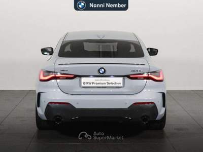 BMW Serie 4 420d 420 d Coupe mhev 48V xdrive Sport auto Grigio usata Brescia