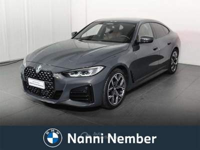 BMW Serie 4 Gran Coupé 420d 420 d Gran Coupe mhev 48V Sport auto Grigio usata Brescia