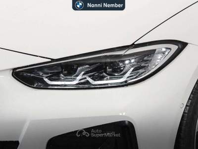 BMW Serie 4 Gran Coupé 420d 420 d Gran Coupe mhev 48V Msport auto Bianco usata Brescia