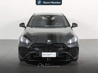 BMW Serie 1 120d 120 d 48V MSport Pro auto Nero usata Brescia