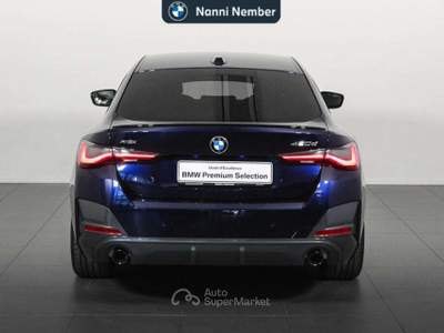 BMW Serie 4 Gran Coupé 420d 420 d Gran Coupe mhev 48V xdrive Msport auto Blu/Azzurro usata Brescia