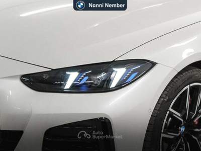 BMW Serie 4 Gran Coupé 420d 420 d Gran Coupe mhev 48V xdrive MSport Pro auto Bianco usata Brescia