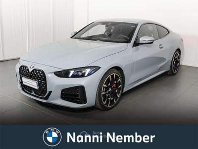 BMW Serie 4 420d 420 d Coupe mhev 48V xdrive MSport Pro auto Grigio usata Brescia