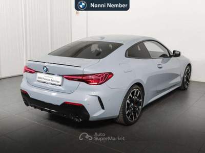 BMW Serie 4 420d 420 d Coupe mhev 48V xdrive MSport Pro auto Grigio usata Brescia