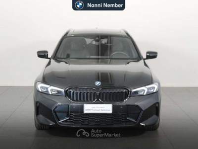 BMW Serie 3 330e 330 e Touring MSport Pro auto Nero usata Brescia