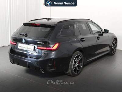 BMW Serie 3 330e 330 e Touring MSport Pro auto Nero usata Brescia