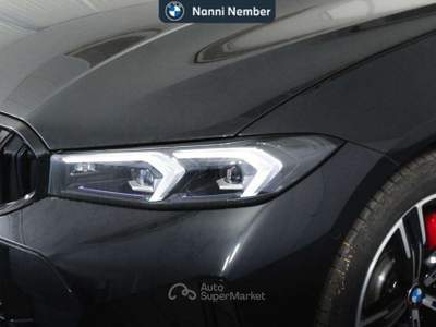 BMW Serie 3 330e 330 e Touring MSport Pro auto Nero usata Brescia