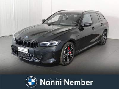 BMW Serie 3 330e 330 e Touring MSport Pro auto Nero usata Brescia