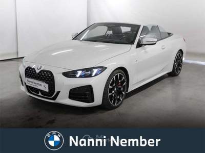 BMW Serie 4 420d 420 d Cabrio mhev 48V MSport Pro auto Bianco usata Brescia