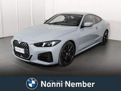 BMW Serie 4 420d 420 d Coupe mhev 48V MSport Pro auto Grigio usata Brescia
