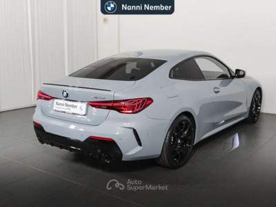 BMW Serie 4 420d 420 d Coupe mhev 48V MSport Pro auto Grigio usata Brescia