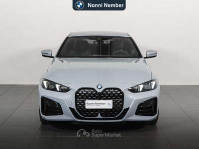 BMW Serie 4 420d 420 d Coupe mhev 48V MSport Pro auto Grigio usata Brescia