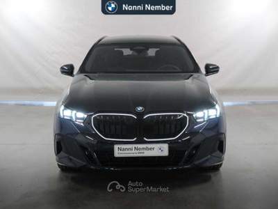 BMW Serie 5 520d 520 d Touring 48V xdrive MSport Pro auto Nero usata Brescia