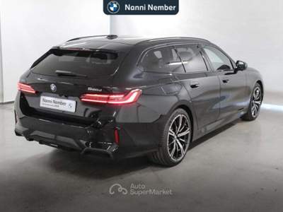 BMW Serie 5 520d 520 d Touring 48V xdrive MSport Pro auto Nero usata Brescia