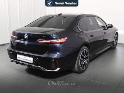 BMW Serie 7 740d 740 d mhev xdrive Msport auto Blu/Azzurro usata Brescia