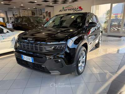 Jeep Avenger Avenger 1.2 turbo Altitude fwd 100cv Nero usata Foligno