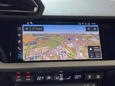 Audi A3 A3 sportback 1.5 tfsi mhev business advanced 116cv s-tronic Bianco usata Tradate