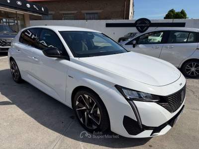 Peugeot 308 308 III 2021 1.6 hybrid phev Allure Pack 180cv e-eat8 Bianco usata Civita Castellana