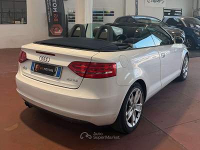 Audi A3 A3 II Cabriolet Cabrio 2.0 tdi Attraction Bianco usata Paderno Dugnano