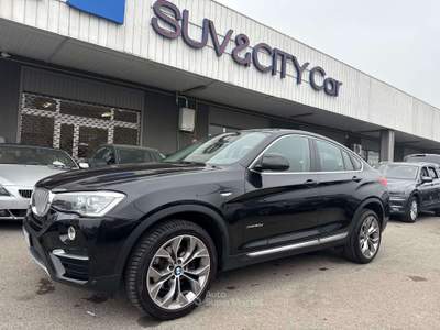 BMW X4 X4 xdrive20d xLine auto SERVICE IN BMW Nero usata Lallio
