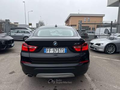 BMW X4 X4 xdrive20d xLine auto SERVICE IN BMW Nero usata Lallio