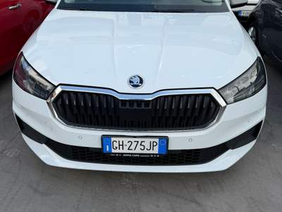 Skoda Fabia SKODA FABIA Bianco usata Casagiove