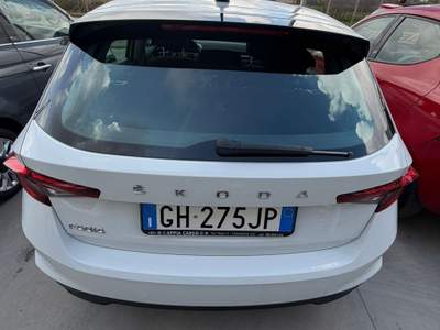 Skoda Fabia SKODA FABIA Bianco usata Casagiove