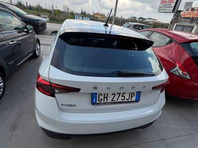 Skoda Fabia SKODA FABIA Bianco usata Casagiove