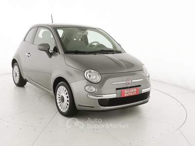 Fiat 500 1.2 Lounge Grigio usata Crema