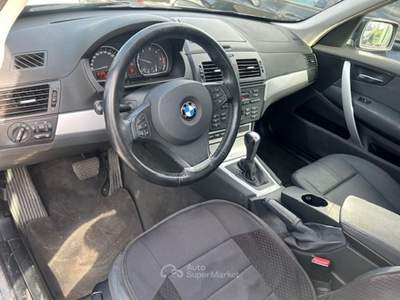 BMW X3 BMW X3 2,0 D 177CV CAMBIO AUTOMATICO. Nero usata Vetralla