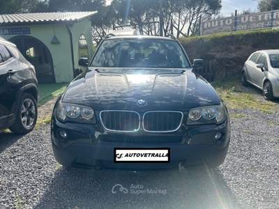 BMW X3 BMW X3 2,0 D 177CV CAMBIO AUTOMATICO. Nero usata Vetralla