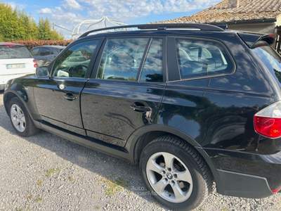 BMW X3 BMW X3 2,0 D 177CV CAMBIO AUTOMATICO. Nero usata Vetralla