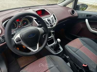 Ford Fiesta VI 3p 1.4 16v Titanium Gpl  IDONEA PER NEOPATATI Nero usata Rimini